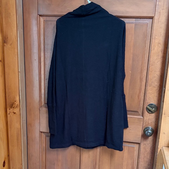 NWT We The Free Women's Black Waffle Knit Tunic Size M - Picture 3 of 6